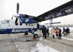 В аэровокзале «Владивосток» отпраздновали год с момента эксплуатации DHC-6