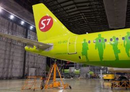 S7 Technics получил заказ на покраску лайнеров S7 Airlines