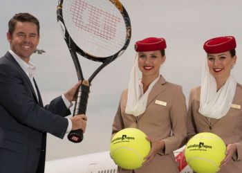 Авиакомпания Emirates стала ключевым партнером ATP World Tour 2016